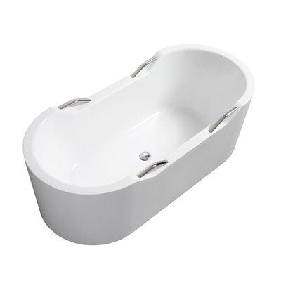 Milano Plus Maud Freestanding Bath Tub 1700X750X580 Glossy White - Made In China